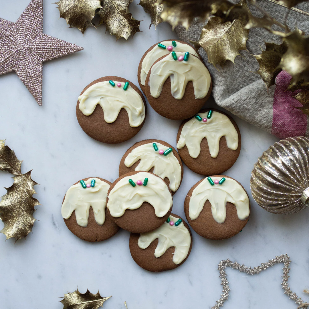 Delight in Holiday Magic with Chocolate Christmas Pudding Cookies