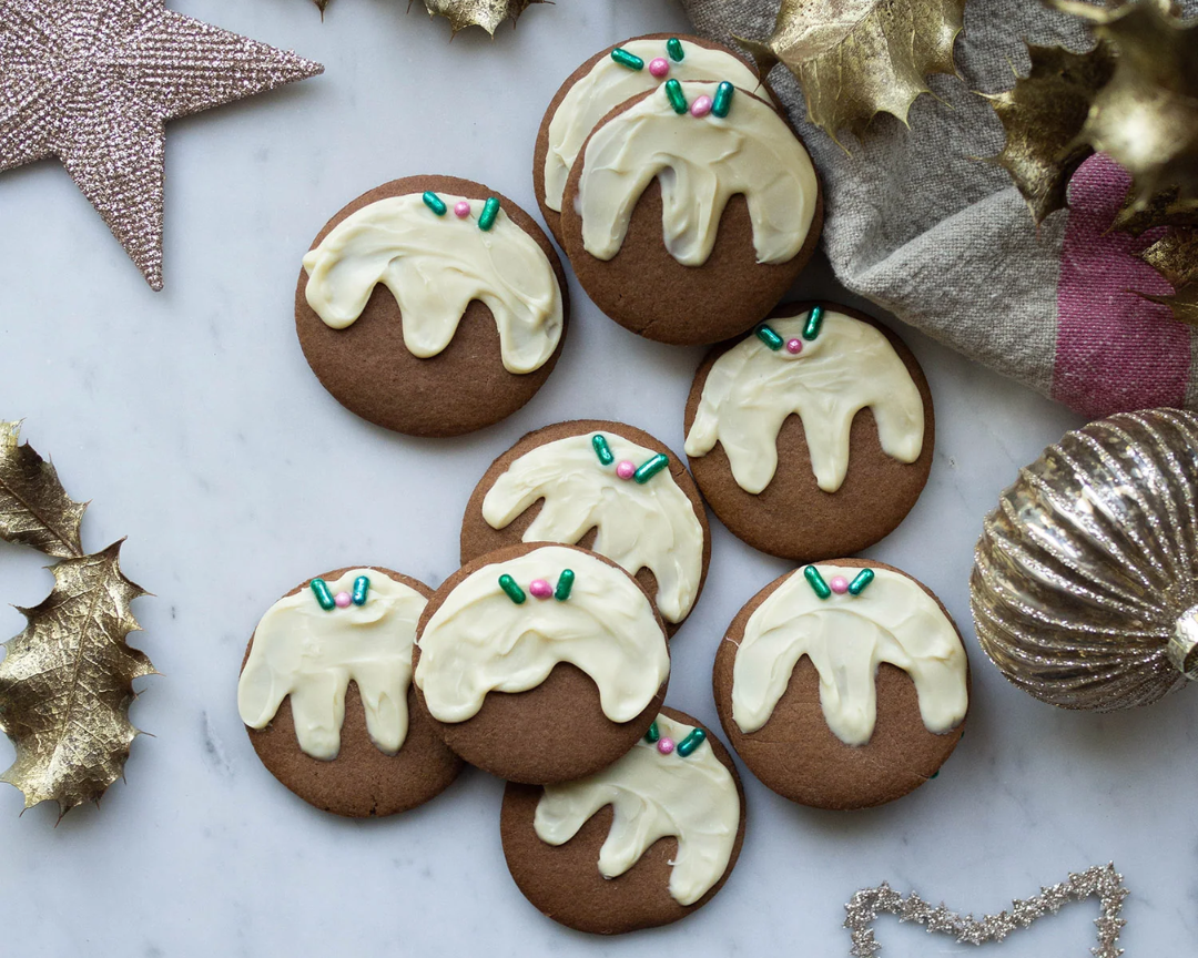 Delight in Holiday Magic with Chocolate Christmas Pudding Cookies