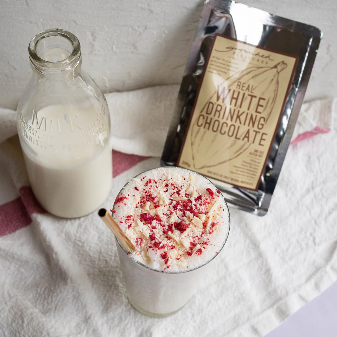 Indulge in Winter's Delight with the Perfect White Chocolate Milkshake