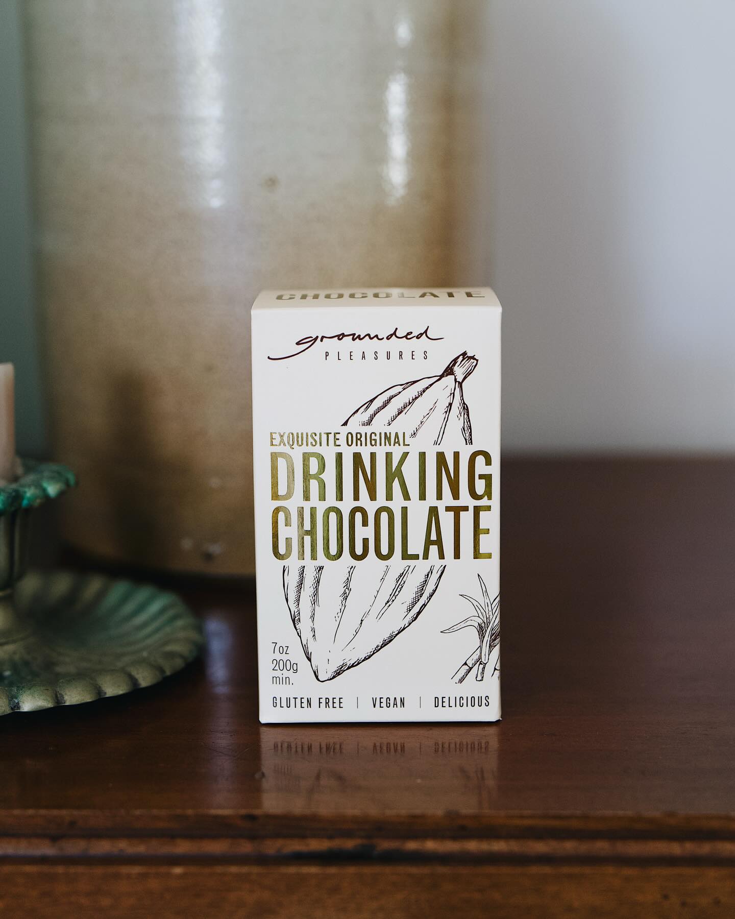 Grounded Pleasures Exquisite Original Drinking Chocolate