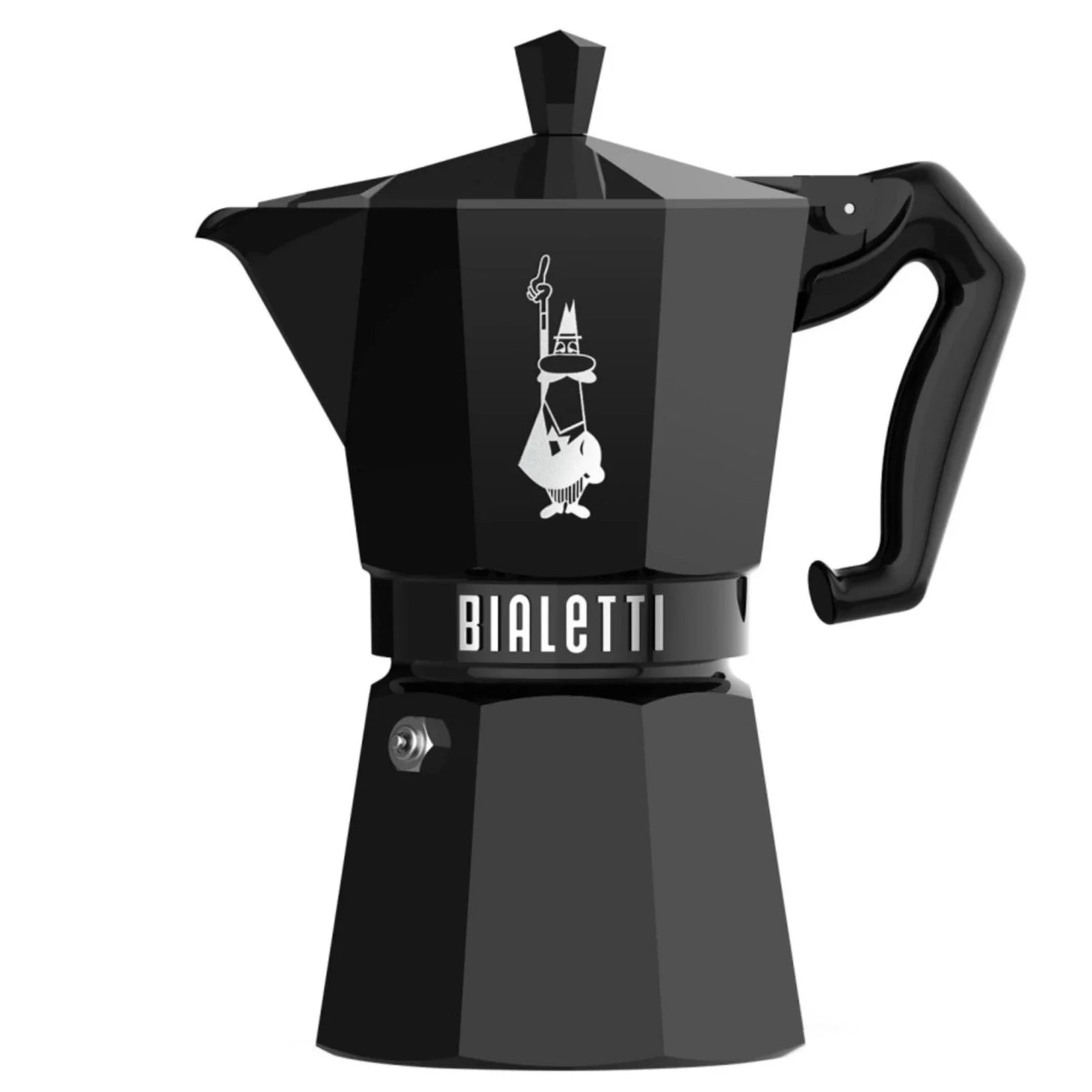 Bialetti Moka Exclusive 6 Cup - Black