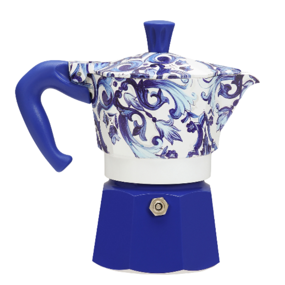 Moka Bialetti Dolce&Gabbana Mediterranean Blue 3 Cup