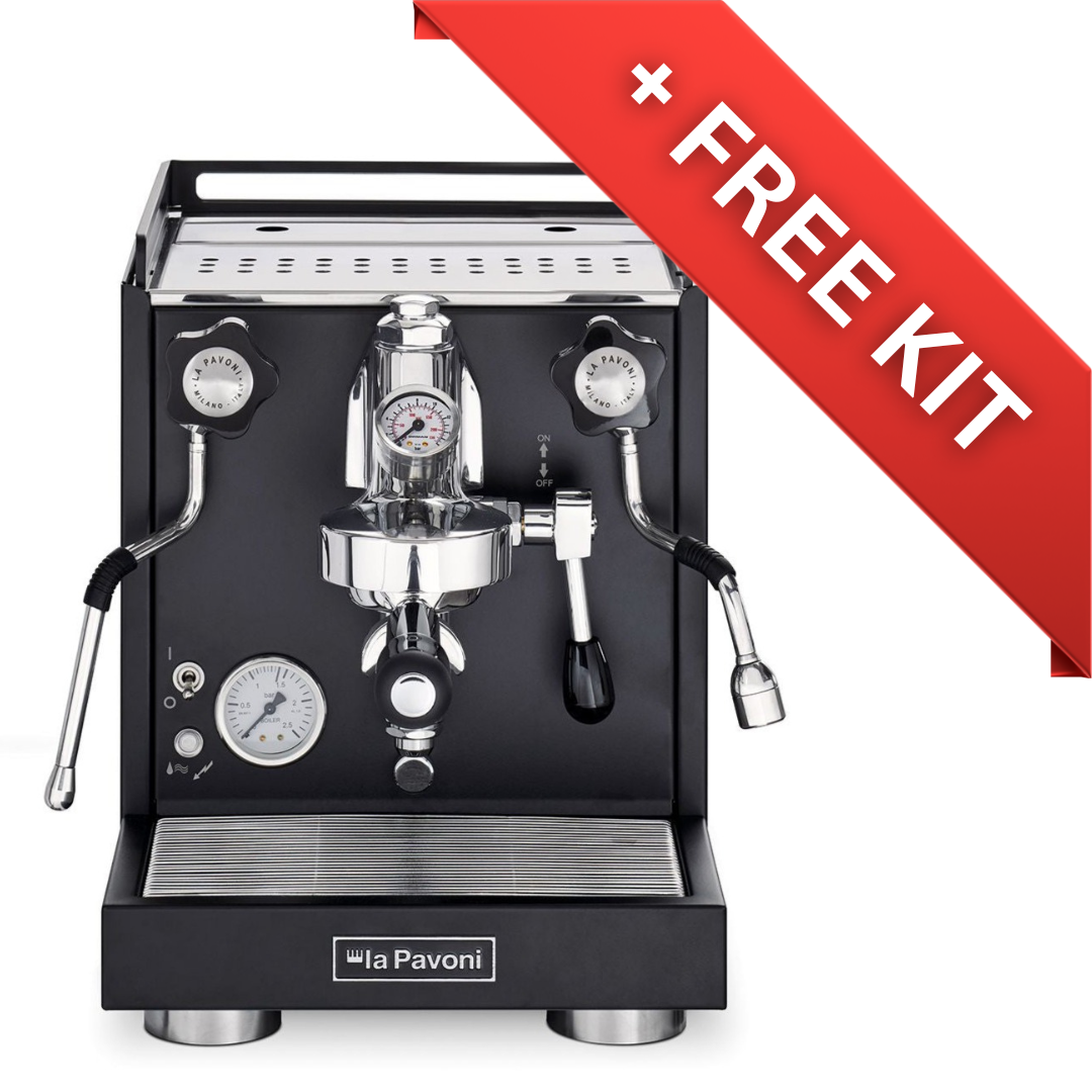 La Pavoni Cellini Classic BONUS 200 Barista Kit Prestige Coffee
