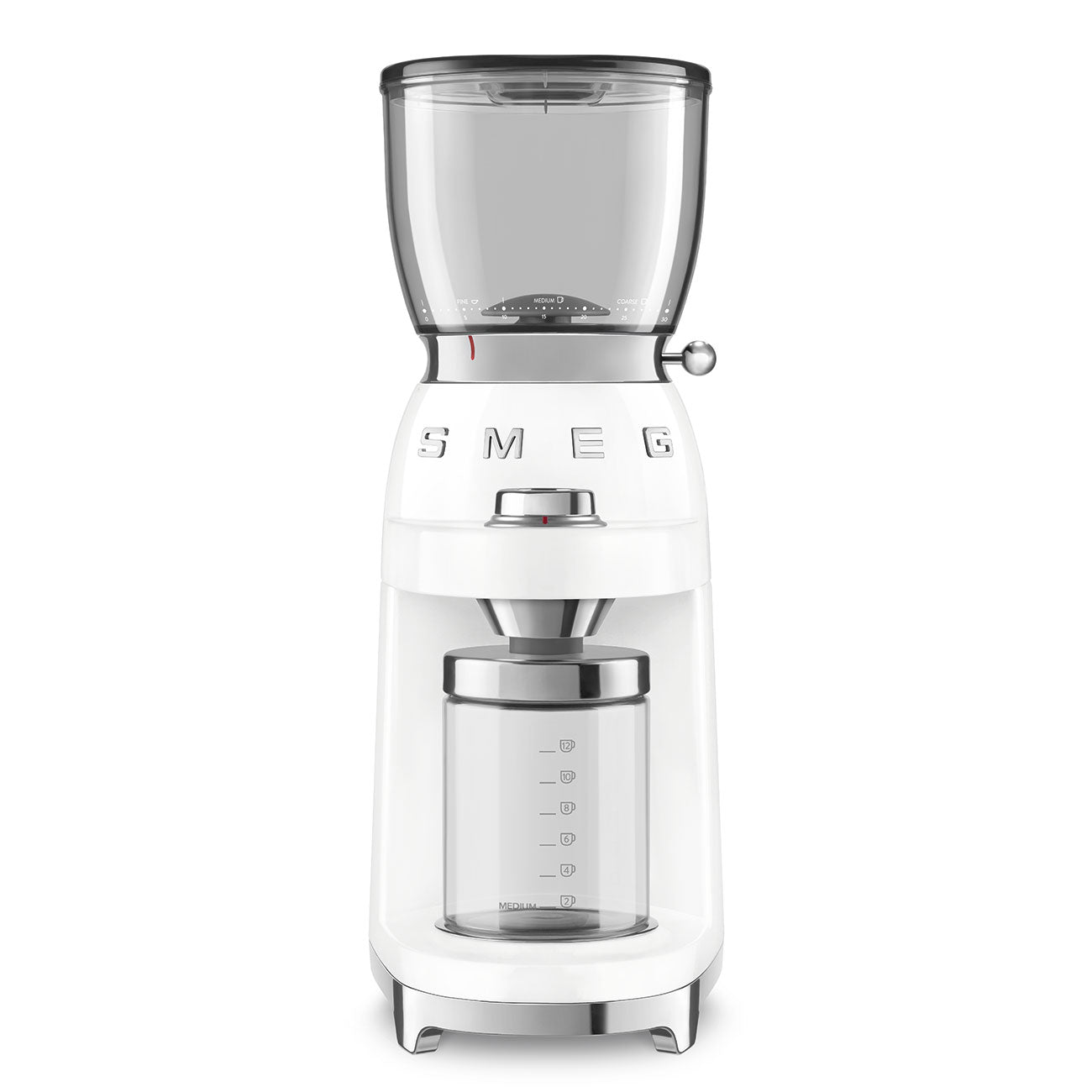 Smeg Espresso Machine & Grinder Package - White