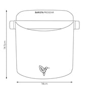 Barista Pro Gear Silver Home Knock Bin