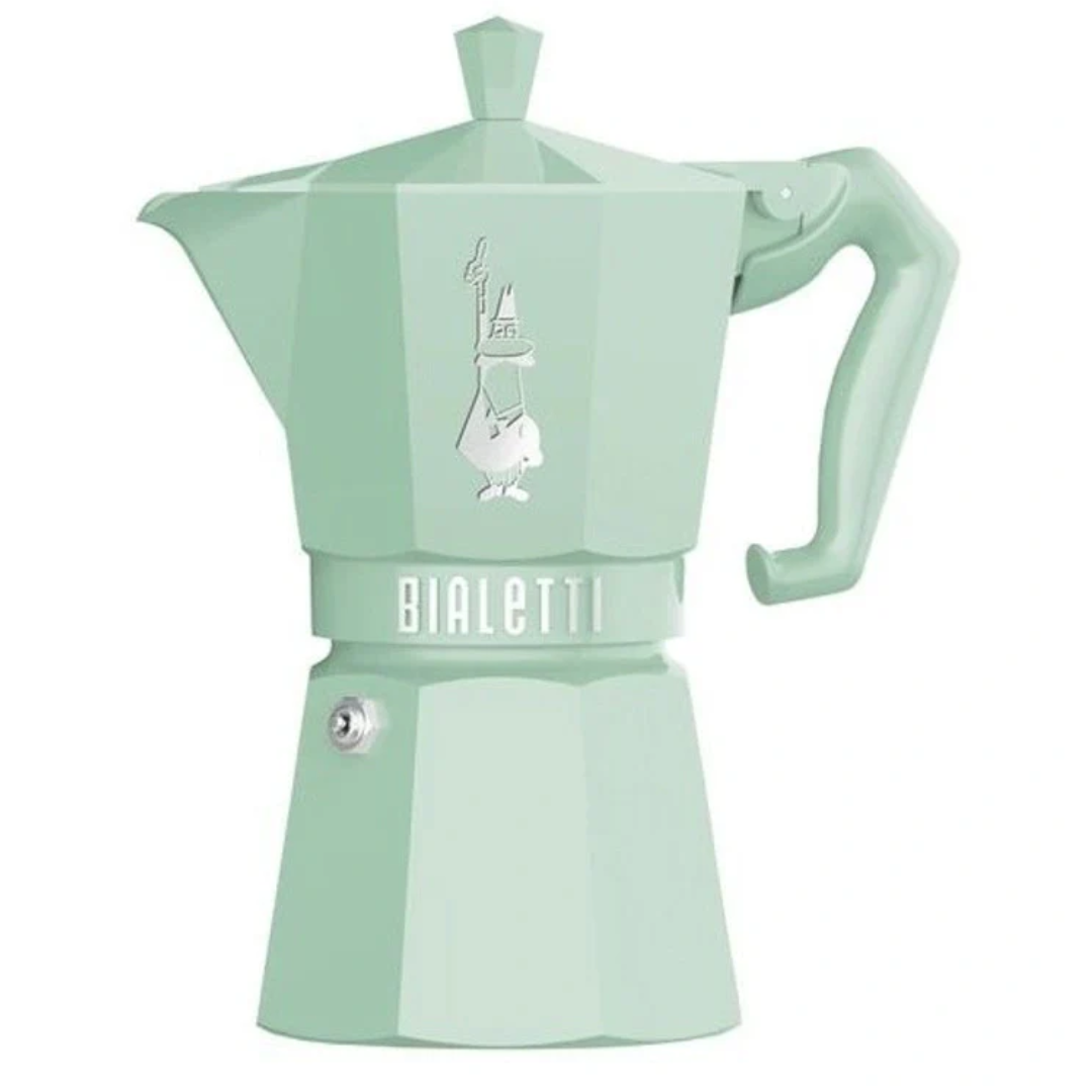 Bialetti Moka Exclusive 6 Cup - Green