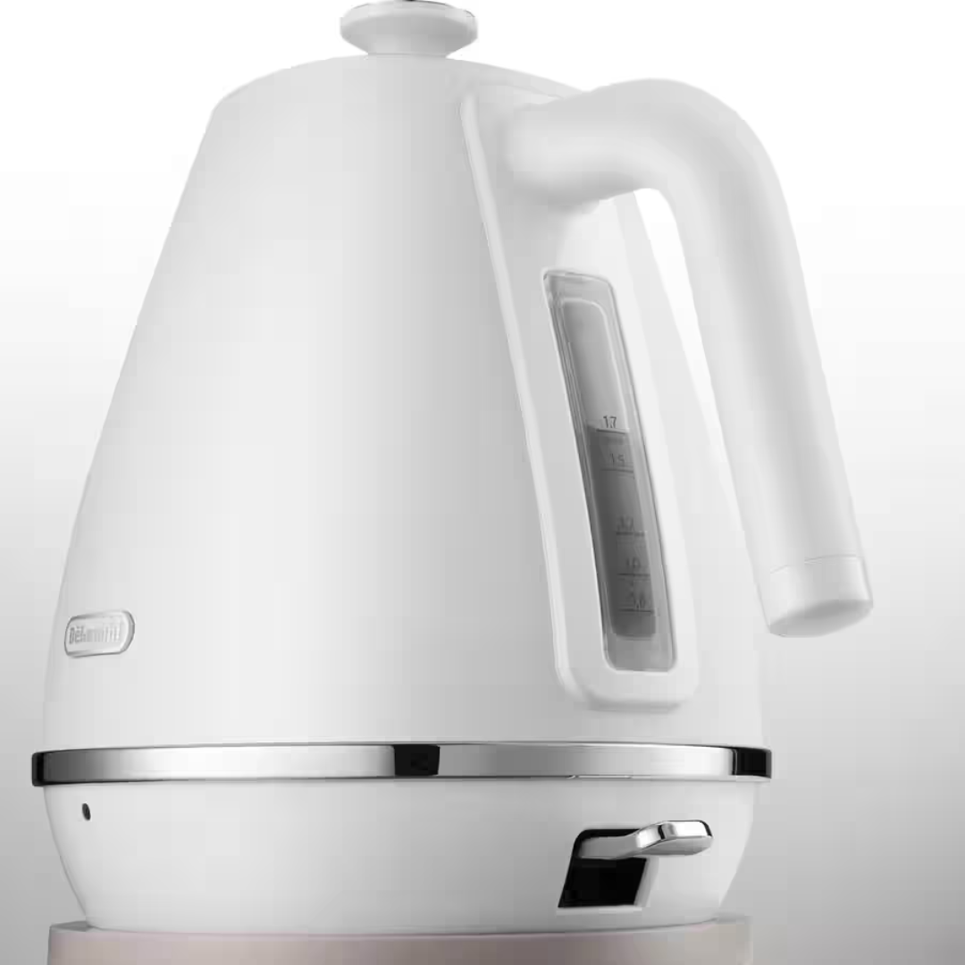 Delonghi Distinta Moments Sunshine White Kettle- Carton Damaged