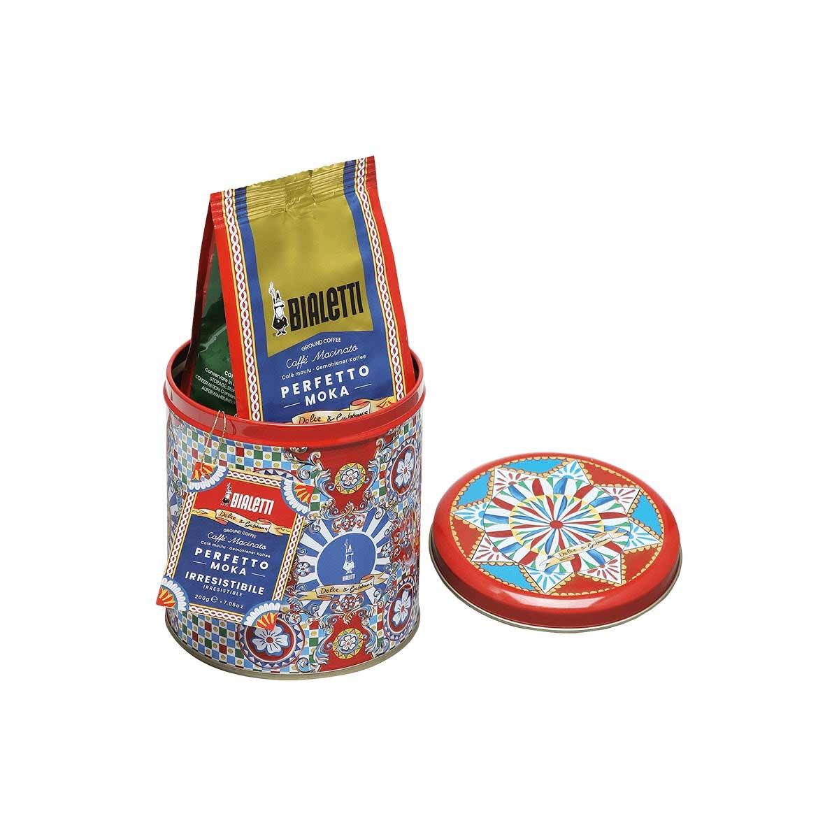 Bialetti Dolce Gabbana Moka Perfetto Coffee & Tin Gift Set