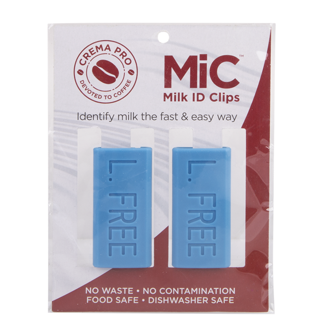 Crema Pro Milk Jug ID Clips - Set of 6