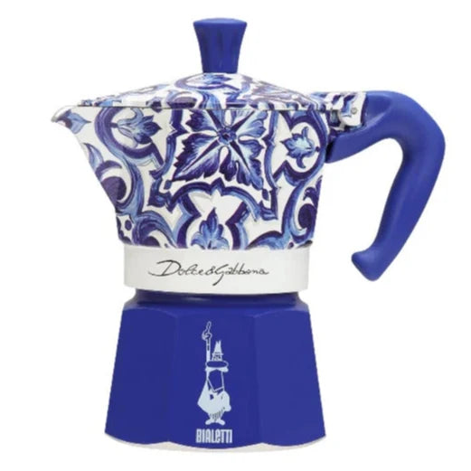 Moka Bialetti Dolce&Gabbana Mediterranean Blue 3 Cup