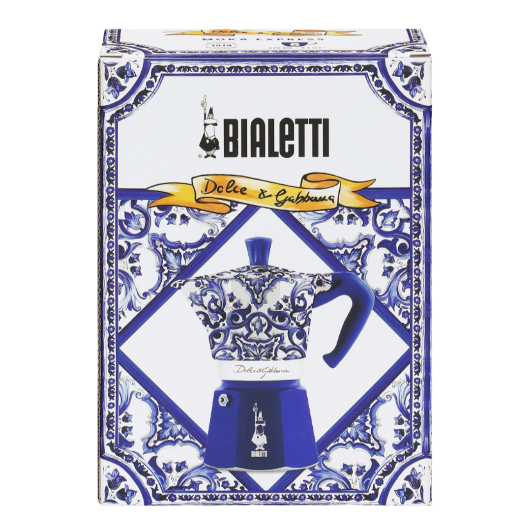 Moka Bialetti Dolce&Gabbana Mediterranean Blue 6 Cup